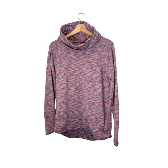 Marc New York Performance Cowl Neck Pullover Women’s Medium Multicolor Stripe - Picture 4 of 10